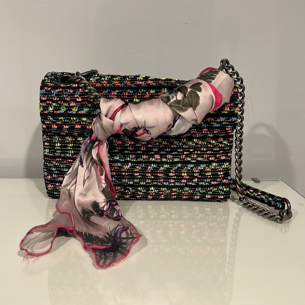 NEW Kurt Geiger multicolor shoulder handbag